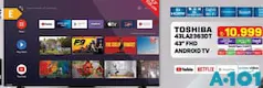 TOSHİBA 43 İNÇ FHD ANDROİD TV AKILLI TELEVİZYON